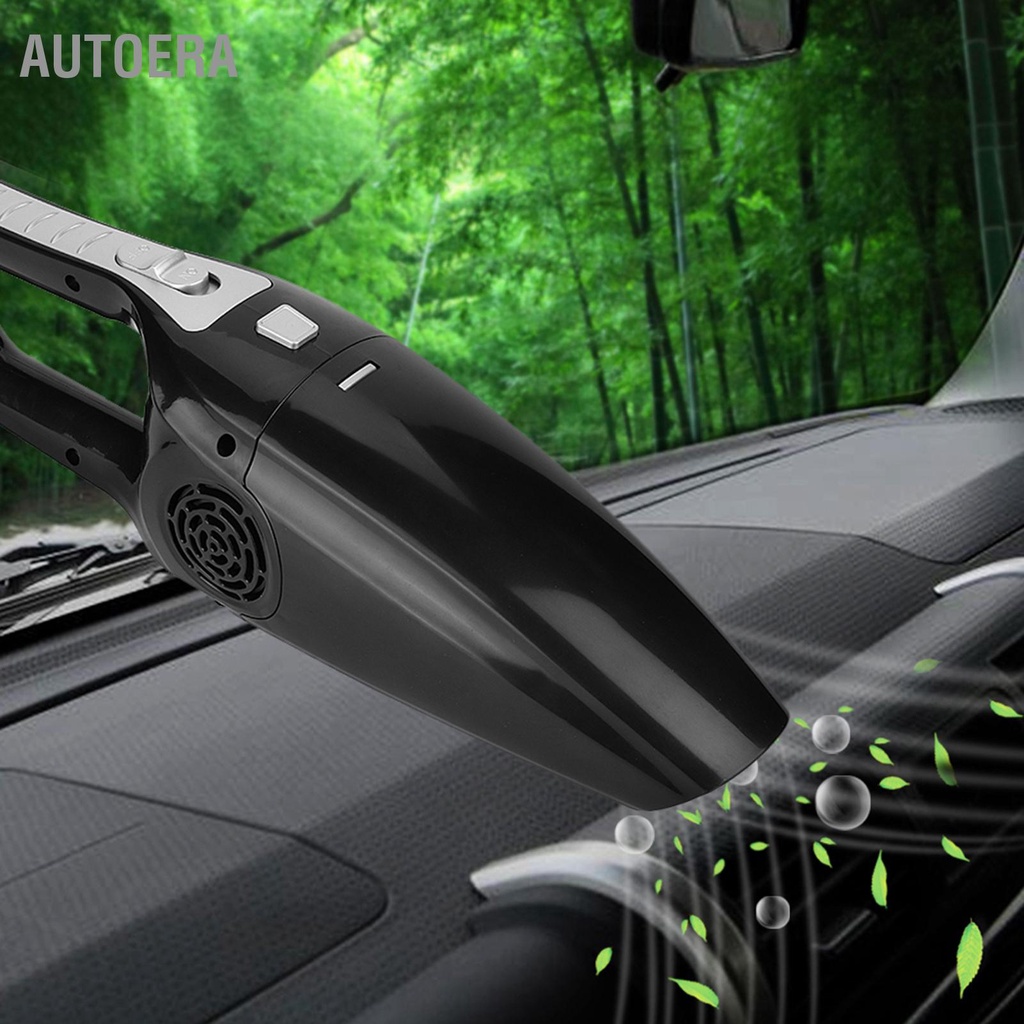 AutoERA Máy hút bụi ô tô 12V 3600pa Cầm tay khô ướt kép