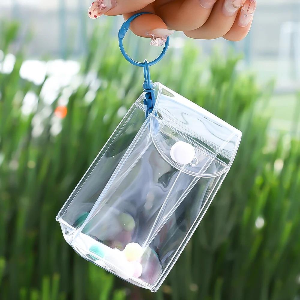 Mmluck Hộp Trưng Bày Búp Bê Trưng Bày Bằng pvc Trong Suốt Chống Bụi Có Móc Khóa