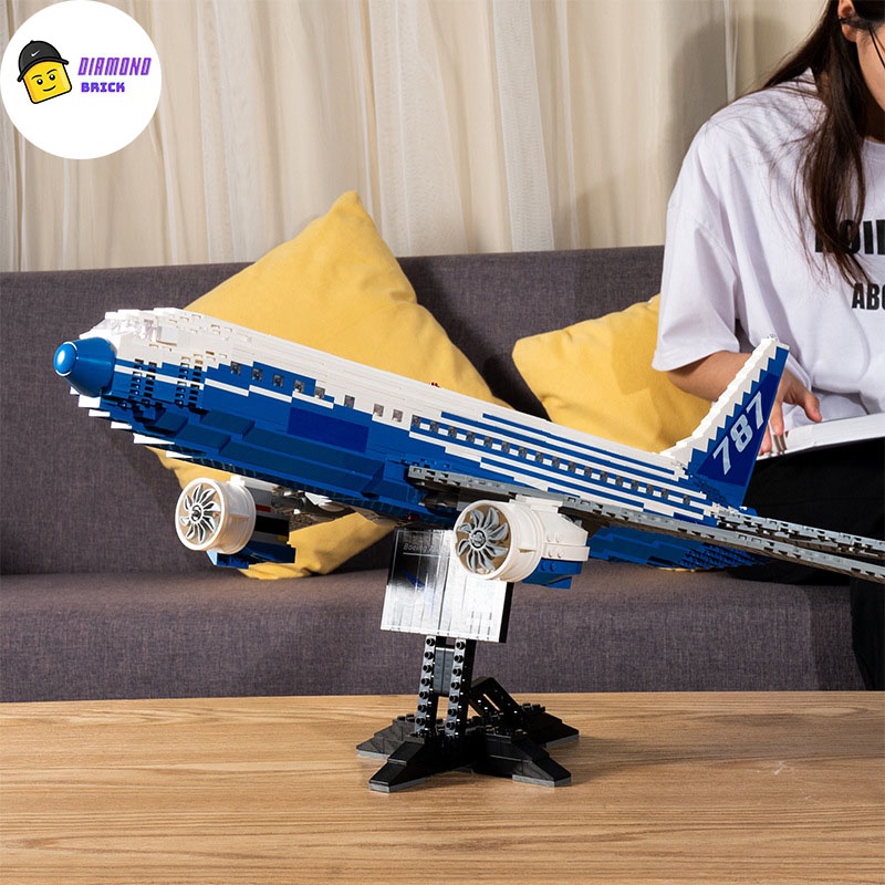 Đồ Chơi Lắp Ráp Kiểu LEGO Mô Hình Máy Bay Boeing 787 Dreamliner Vietnam