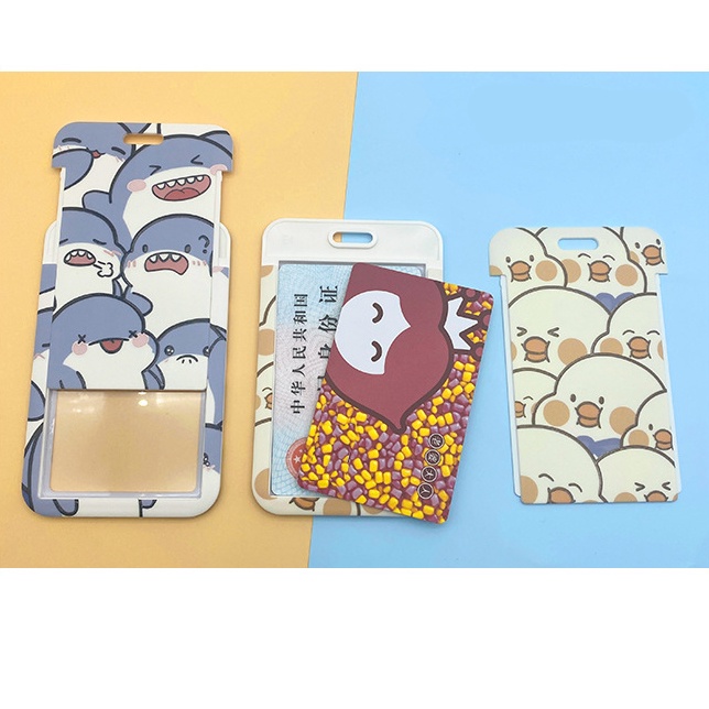 Hoạt Hình Ví Đựng Thẻ Tín Dụng In Hình Chó corgi Xinh Xắn