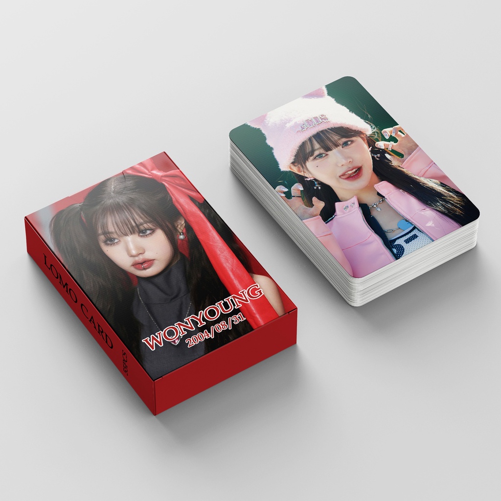 IVE Jang Won Young I'VE MINE Photocard Lomo Card 55pcs/box