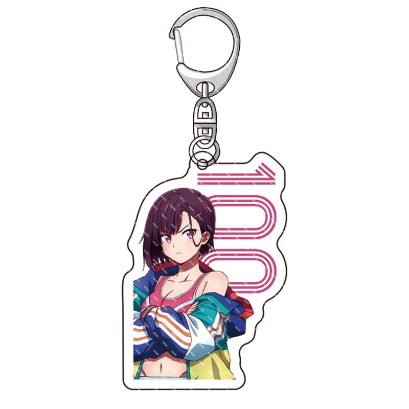 Ere1 zom 100: bucket Móc Khóa Hoạt Hình the dead Chất Liệu acrylic