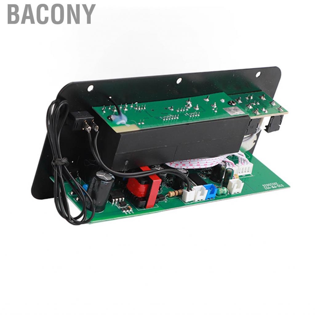 Bacony 10in  Stereo Subwoofer Amplifier Board Dual Microphone Input 220V for Home Theater DIY Speakers