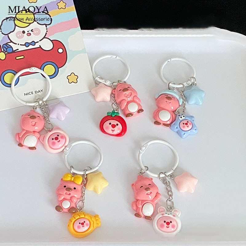 Dễ Thương Móc Khóa Hìnhoopy ruby Xinh Xắn