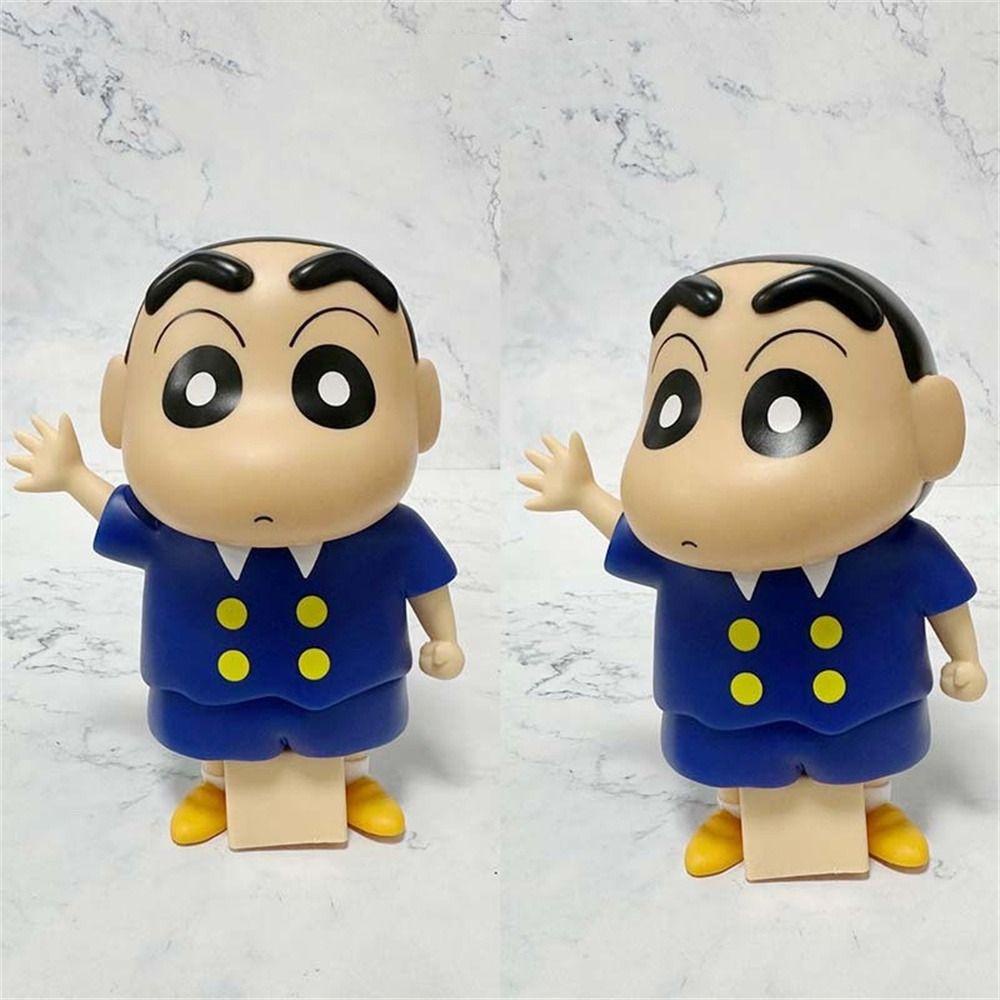 Mmluck nohara shinnosuke Đồ Chơi Mô Hình Nhân Vật shin-chan Bằng pvc Trang Trí Làm Quà Sinh Nhật