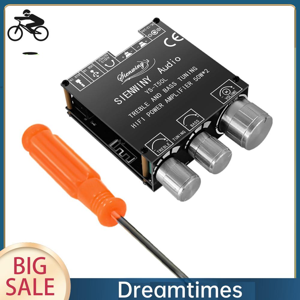 Bảng Mạch Khuếch Đại Âm Thanh ys-t50l 50w * 2 bluetooth 5.1 Không Dây