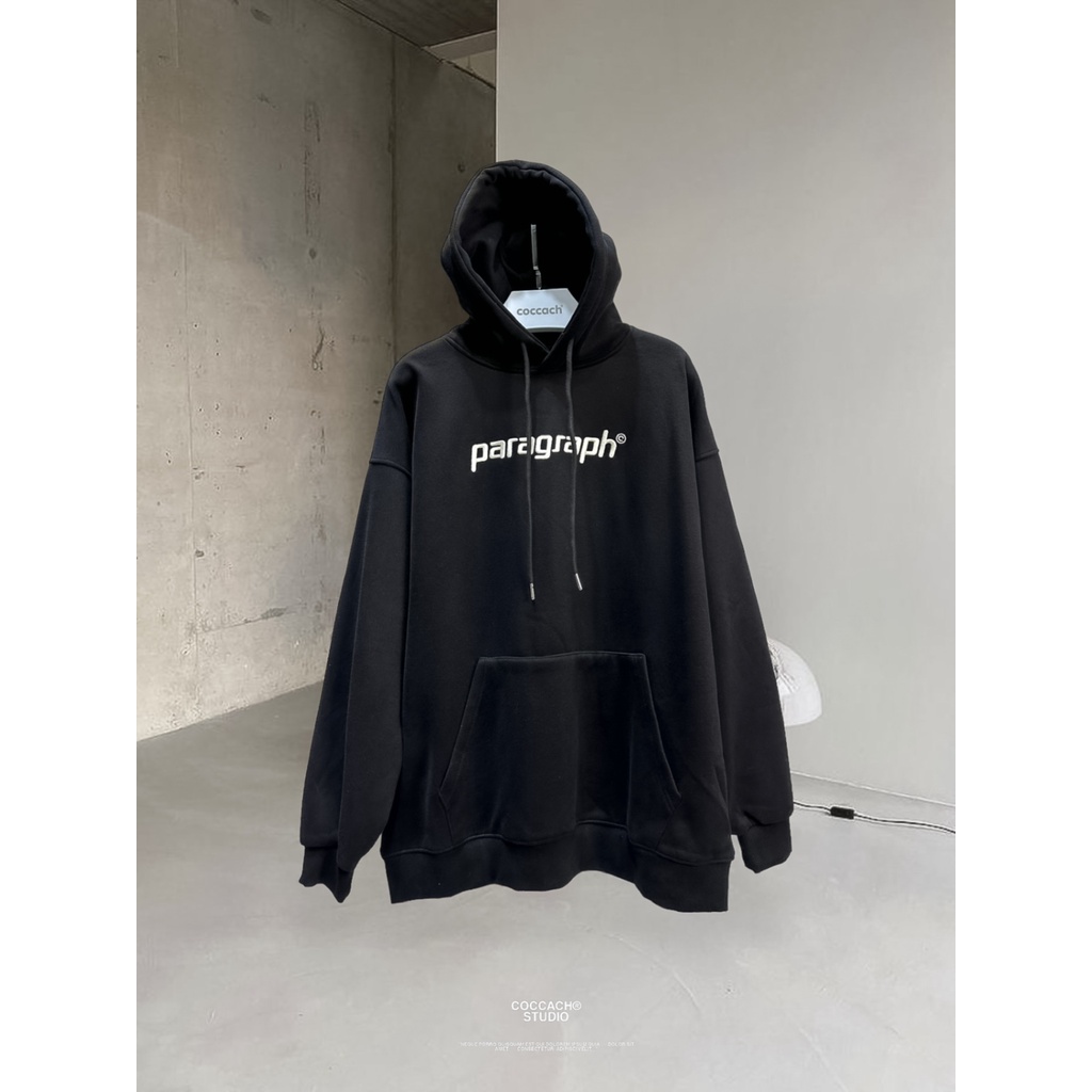 Áo hoodie unisex PARAGRAPH cao cấp AN2301 by COCCACH