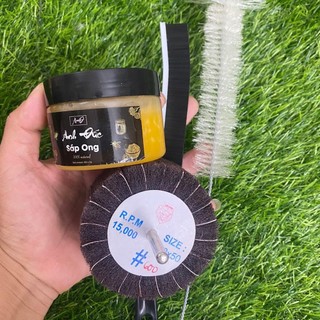 Chổi sáp vệ sinh lồng chim cảnh combo 4 Món