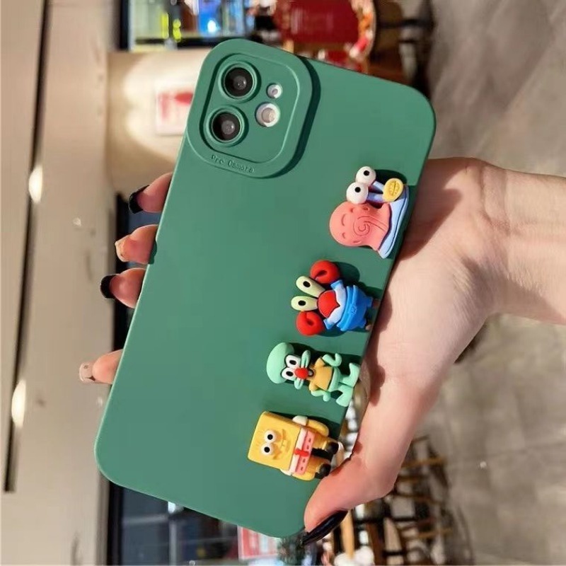 Điện Thoại Ốp Lưng Hình Hoạt Hình Cho iphone 7 7plus 8 8plus xs xr 11 12 13 14 15 pro plus promax