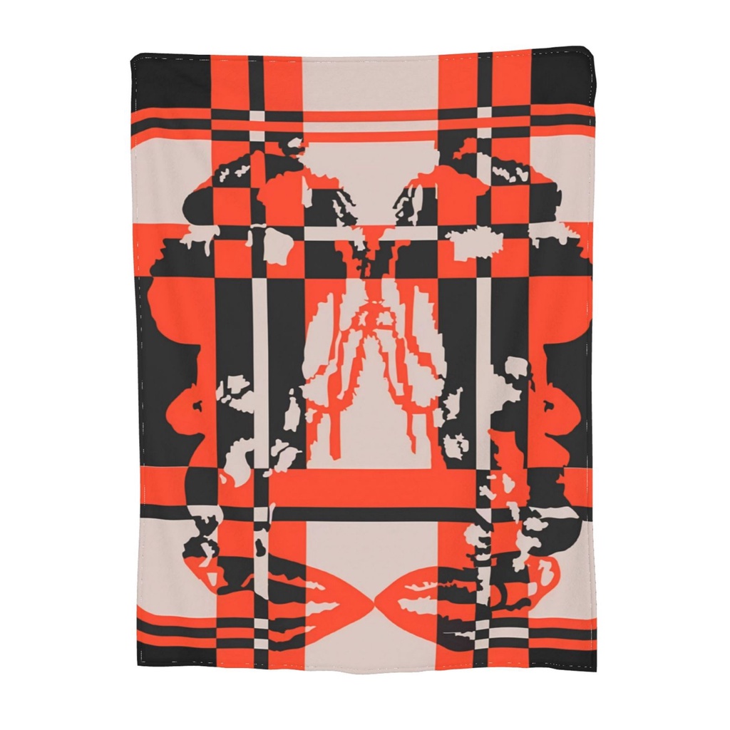 Herme Chăn Lông Cừu Siêu Mềm Mại Thoáng Khí Cho Giường Ngủ sofa