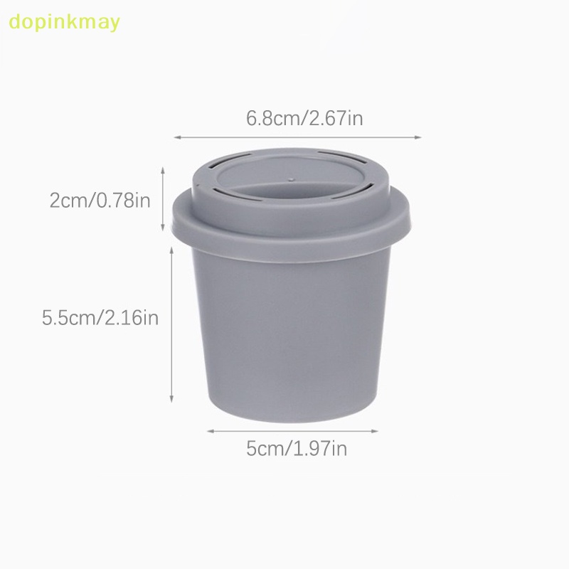 Dopinkmay Giá Đỡ Mút Trang Điểm Hình Cốc Cà Phê