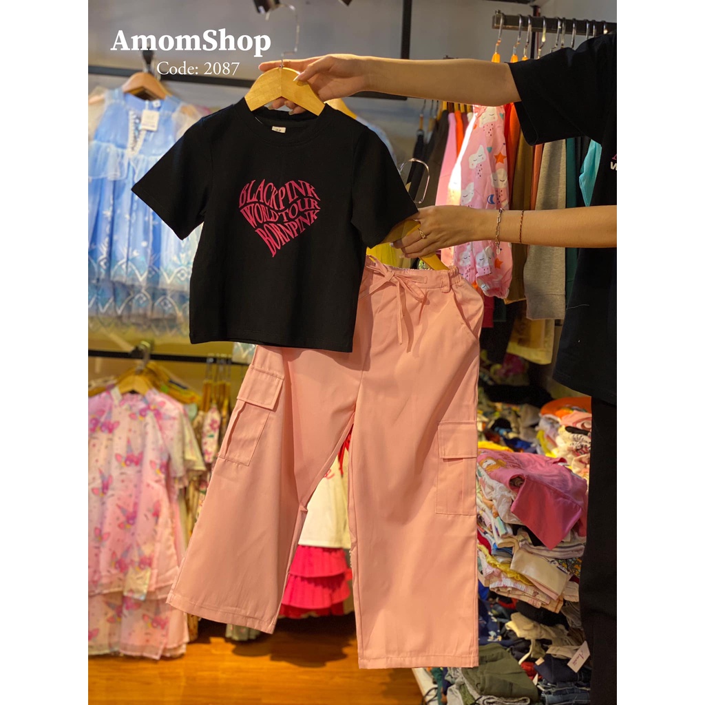 🥳MỚI VỀ SET BACKPINK TRENDY CHÍNH HIỆU CHO FAN ĐÂY Ạ PHONG CÁCH CHẤT NGẤT🌸_VNXK_2087