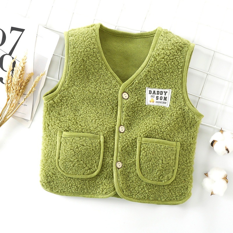 ❤Áo Khoác cardigan Vải Nỉ Dày Dặn Giữ Ấm Mùa Đông Phong Cách Hàn Quốc Cho Bé