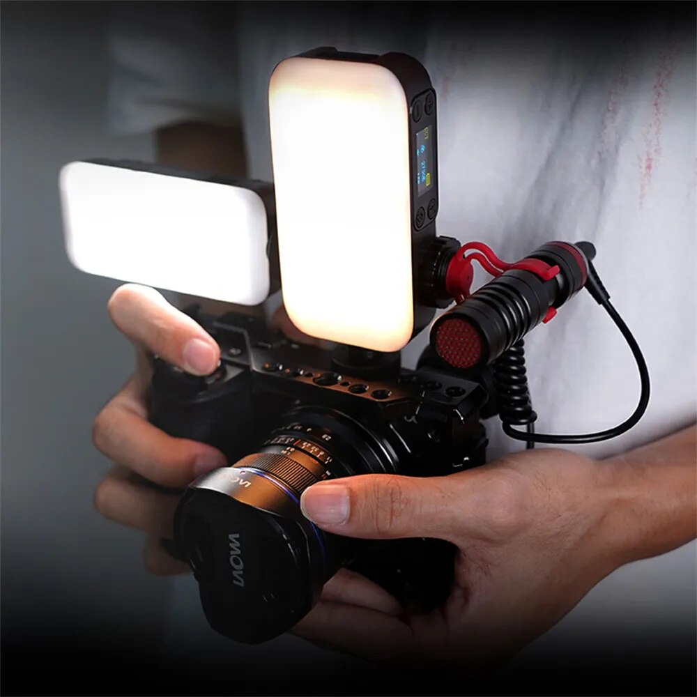 Nova Đèn led rgb Có Kẹp Gắn Điện Thoại / Máy Tính Bảng / laptop Hỗ Trợ Chụp Ảnh