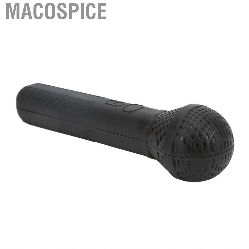 Macospice Plastic Prop Microphone Fake For Karaoke Fun Stage Birthday Party