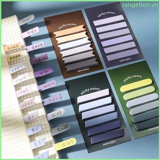 Bộ 120 Miếng Dán Đánh Dấu Trang Sách Màu gradient Chuyên Dụng