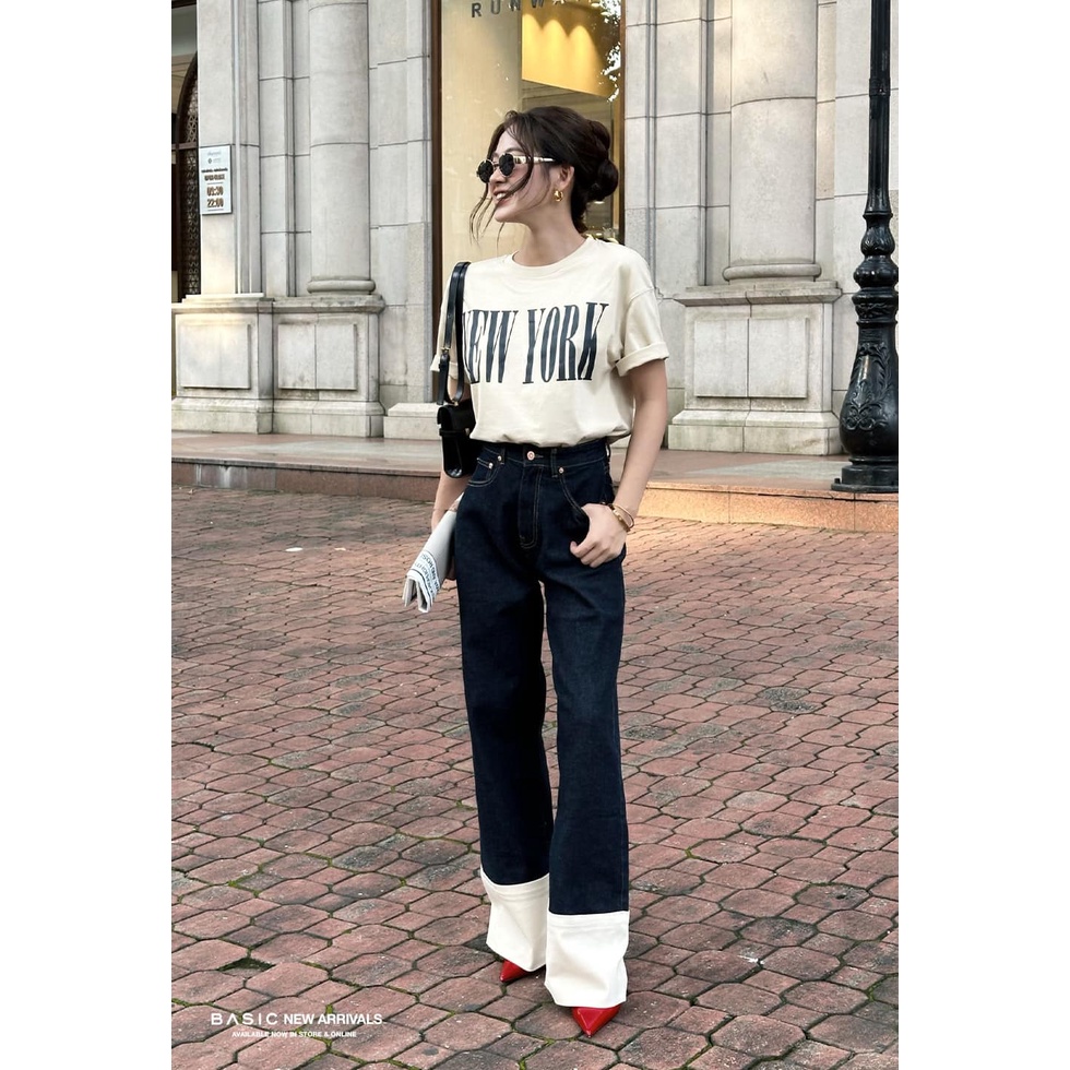 Áo thun logo NEW YORK TEE