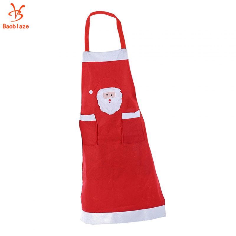 Tạp Dề Nấu Ăn Gia Đình Hình Ông Già Noel Giáng Sinh / Nấu Ăn / Nướng Bánh / Tiệc Tùng