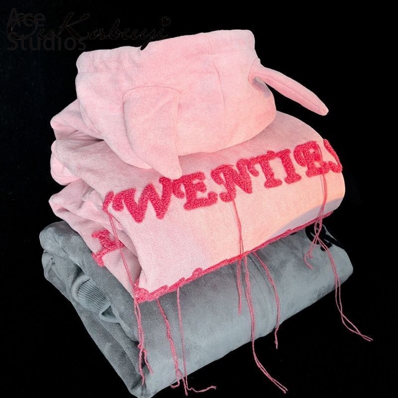 Ace Studios Áo Khoác hoodie áo khoác nữ zip hoodie Durable Độc đáo cozy Popular WJK23000DR 45Z231111