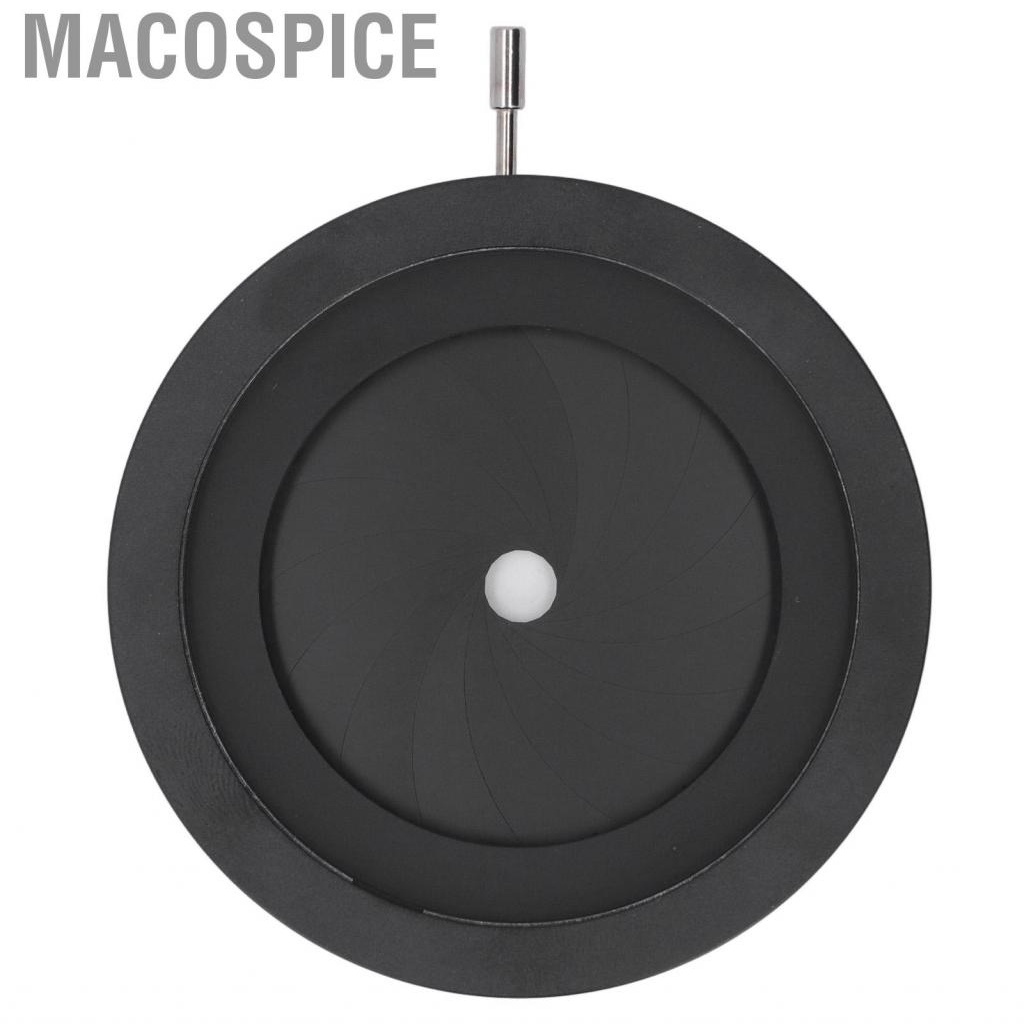 Macospice Adjustable Aperture 2‑50mm Iris Diaphragm Manual Mechani US