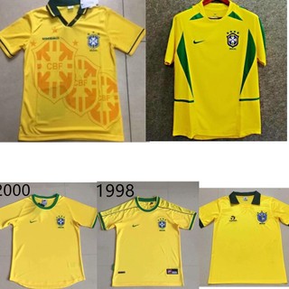 Áo bóng đá đội tuyển brazil 1994 1998 2000 2002 1988