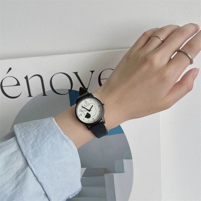 Đồng Hồ Đeo Tay Kiểu Nhật Bản Thiết Kế Đơn Giản Dễ Thương Cho Bé