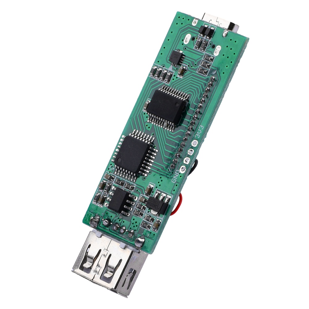Bảng Mạch Kích Hoạt Giải Mã Sạc Nhanh Loại c Ziqucu Có Màn Hình lcd 5v / 9v / 15v / 20v