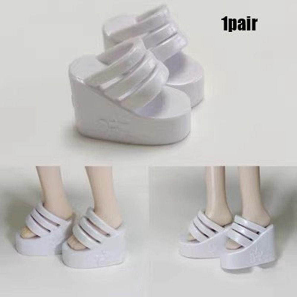 Giày Bốt Cao Gót 30cm Cho Búp Bê 1 / 6 Chất Lượng Cao