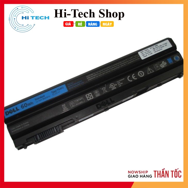 Pin Dell Latitude E6420 E6430 E6520 E6530 E5420 E5430 E5520 E5530 N3X1D T54FJ BẢO HÀNH 6 THÁNG ĐỔI M