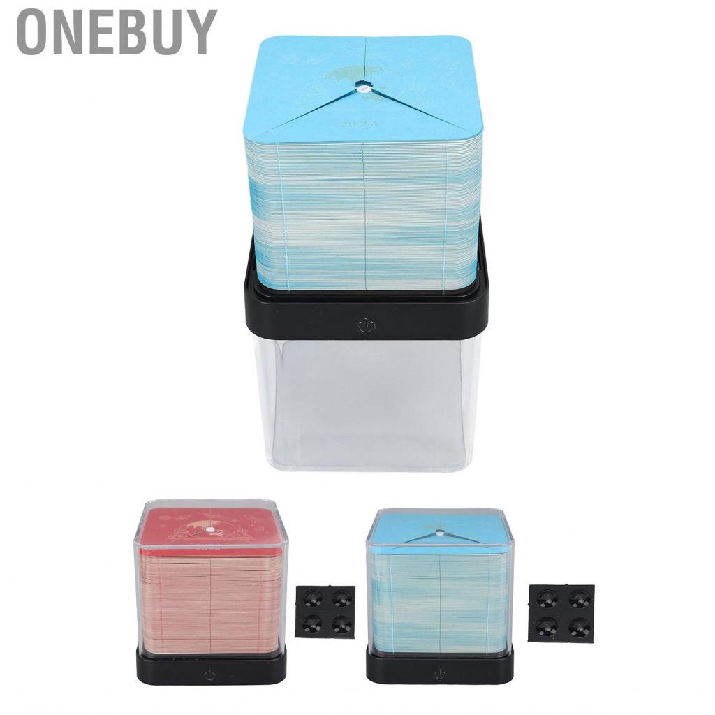 Onebuy 2024 Calendar 3D Memo Pad Paper  Sticky Note Long Lasting Earth for Colleague Birthday