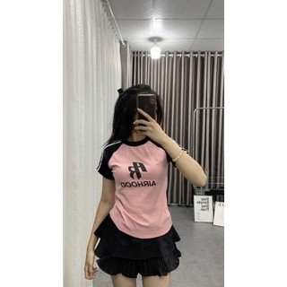 Áo Thun BABYTEE Phom ôm body Chữ A B