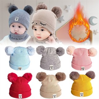 Mũ Len Lông Cừu Trùm Đầu Kèm Kính Chắn Gió Chống Bụi Bảo Vệ Bé, Nón Len Mềm Mịn Cho Bé