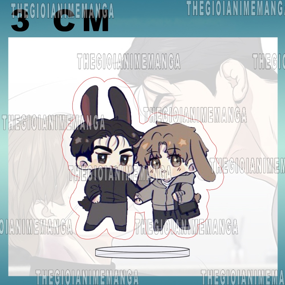 Mô hình Standee in hình NGƯỜI TÌNH CỦA JINX ver Tai thú xinh xắn đáng yêu