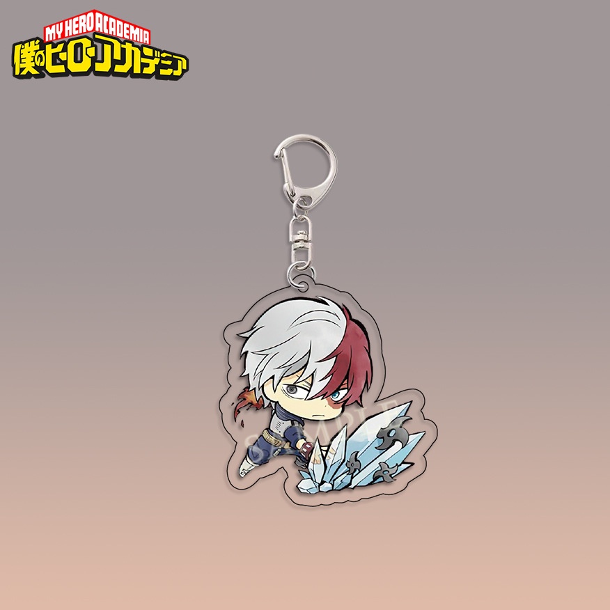 Anime Mỹ Anh Hùng Giới Học Thuật Acrylic Móc Khóa Mặt Dây Chuyền Mặt Dây Chuyền Midoriya Izuku Bakugo Katsuki Todoroki