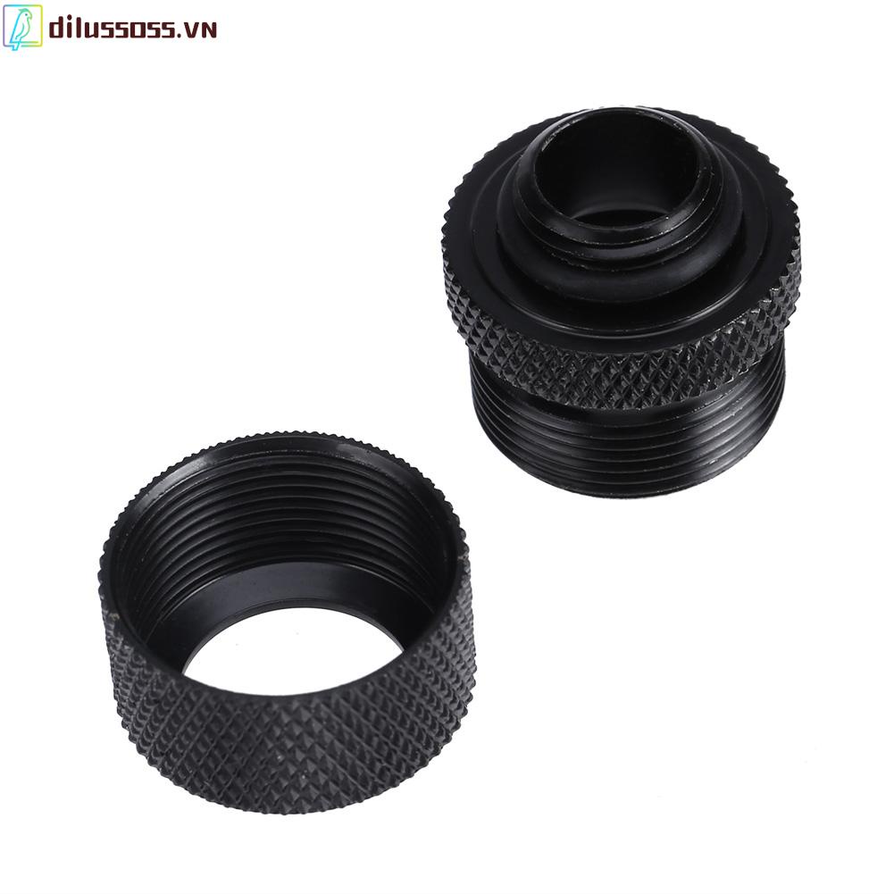 Ống Cứng dilussoss.vn 14mm g1 / 4 acrylic Xoắn 3 Vòng Cho pc / Máy Tính