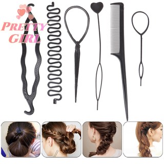 Bộ 6 Dụng Cụ Uốn Tóc Cho Bé Gái