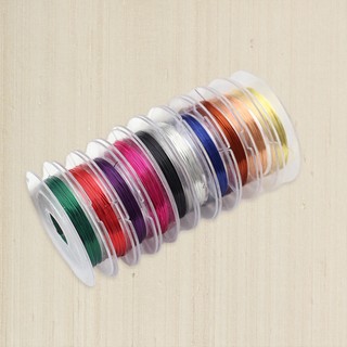 1 cuộn dây đồng nhiều màu kích thước 0.3mm * 10m