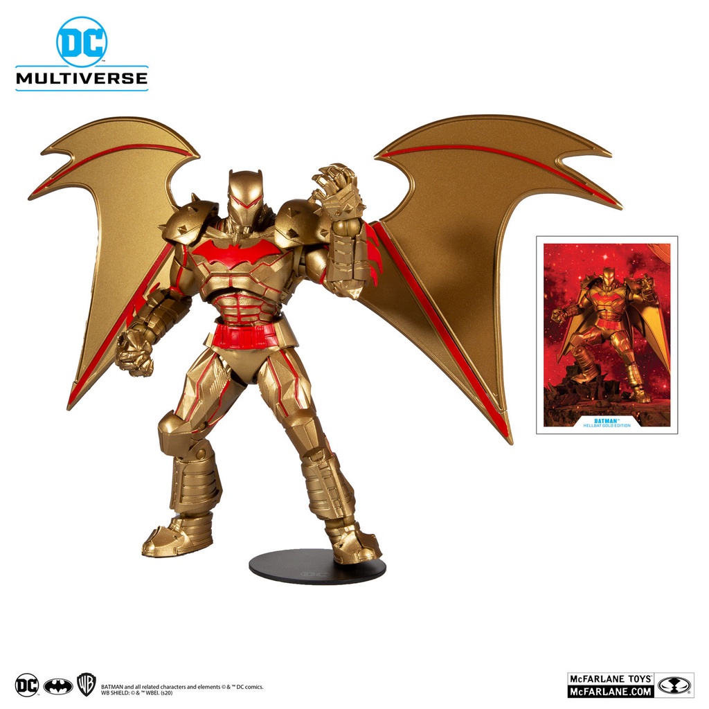 Nhân Vật Phim batman dc 23.3cm Màu Vàng / Bạc