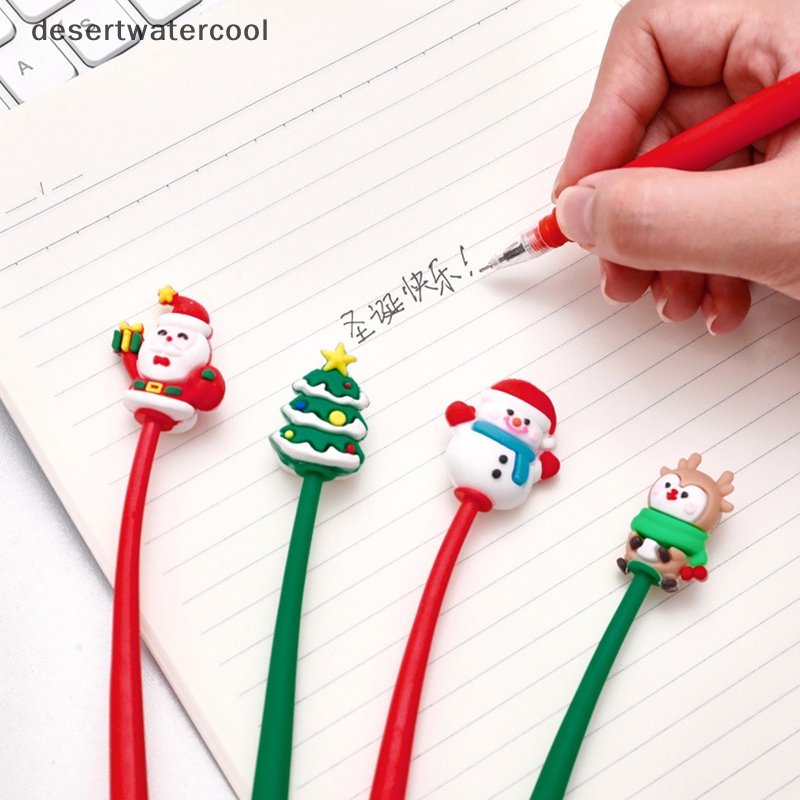 Dcvn Bút Mực gel Ngòi 0.38mm Hình Ông Già Noel Cây Thông Giáng Sinh Đáng Yêu Sáng Tạo Cho Học Sinh / Văn Phòng martijn