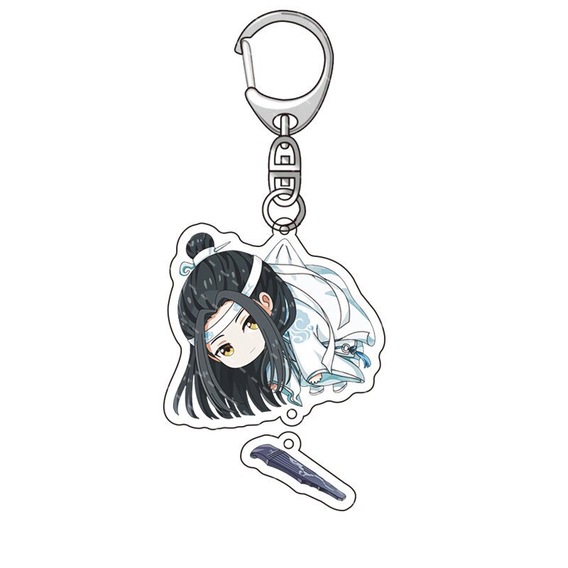 Móc khoá Ma Đạo Tổ Sư Kim Lăng Giang trừng Ngụy Anh Lam Trạm Lam Hi Thần Phụ Kiện Trang Trí Balo Túi xách