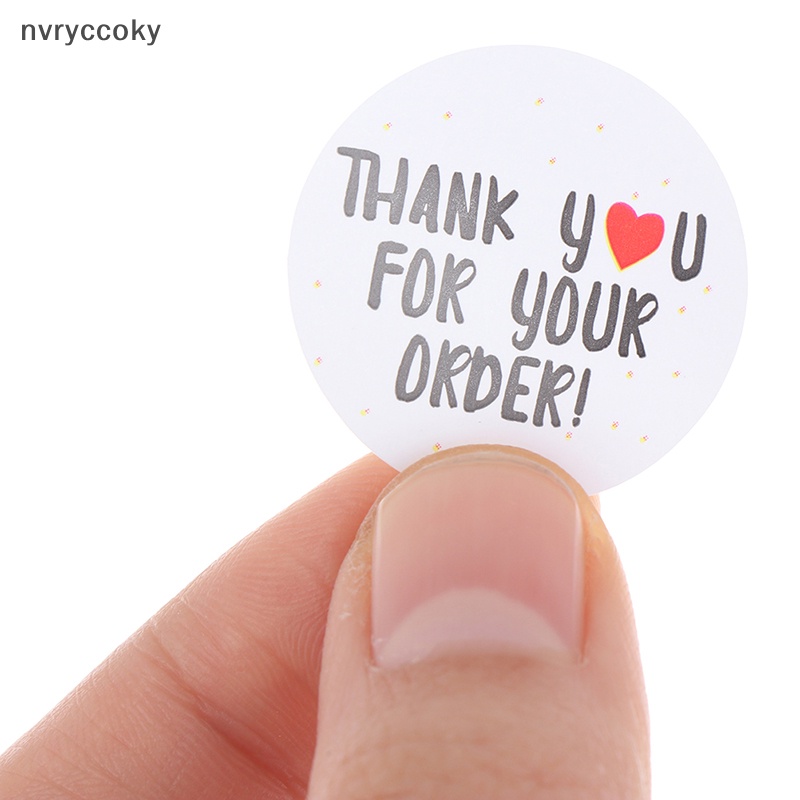 Cuộn 500 Nhãn Dán Tròn thank you for your order