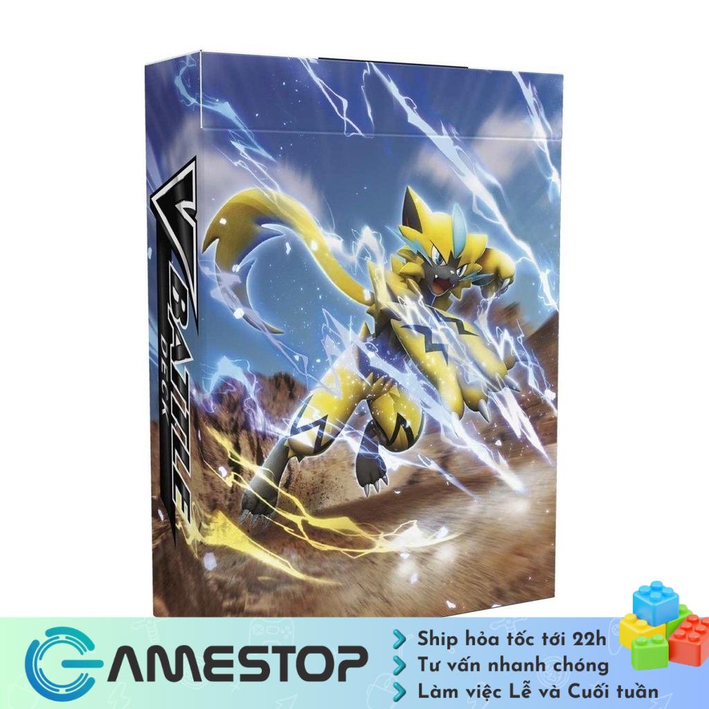 Thẻ bài Pokemon TCG Battle Deck Zeraora V phiên bản tiếng Anh POKTCGUSTH21