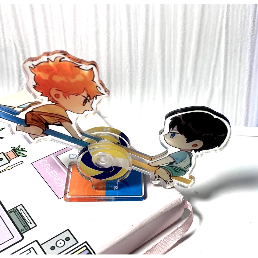 Ere1 haikyuu Mặt Dây Chuyền acrylic Trang Trí Bàn Làm Việc diy