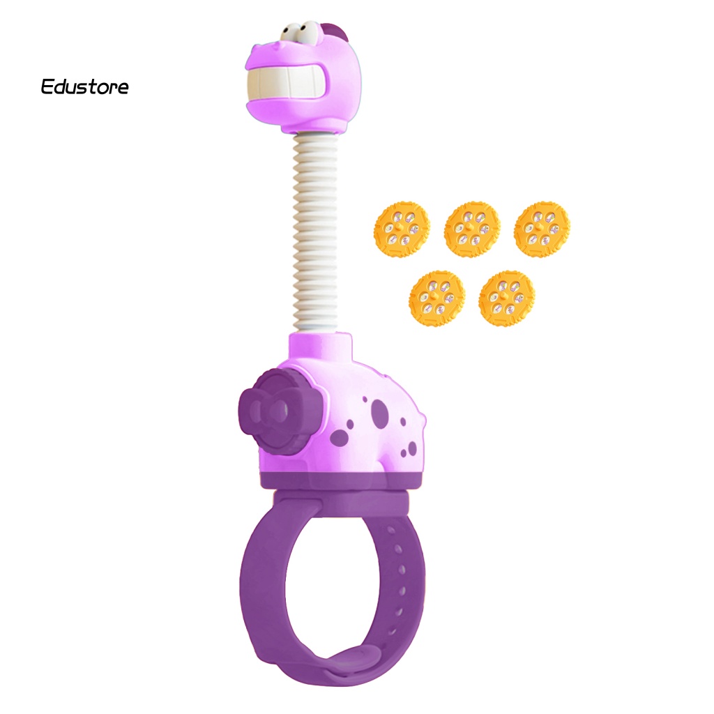 Đồng Hồ Dây Silicon Có Thể Điều Chỉnh 360° Đồng Hồ Xoay 360 Độ Hình Khủng Long Đáng Yêu° Ống Nhòm Xoay Tròn Giáo Dục Cho Bé Trai Và Bé Gái