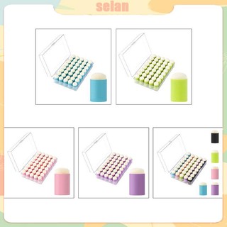 Selan Set 40 Miếng Bọt Biển Dùng Để In Hình Ngón Tay Nghệ Thuật diy