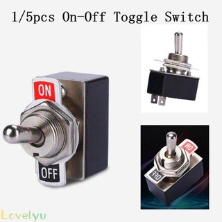 ⭐LOVE⭐ Toggle Switch On/Off Prewired SPST Switch Toggle 125VAC 1PCS 440V & Below