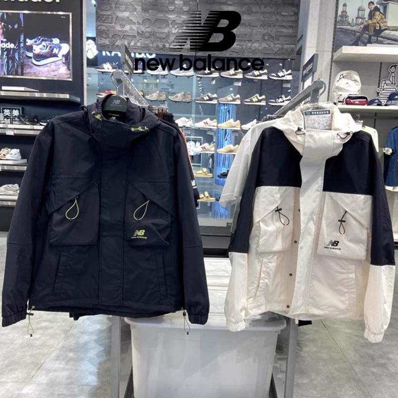 Áo Khoác bomber Thêu logo new balance Thời Trang Cho Cặp Đôi