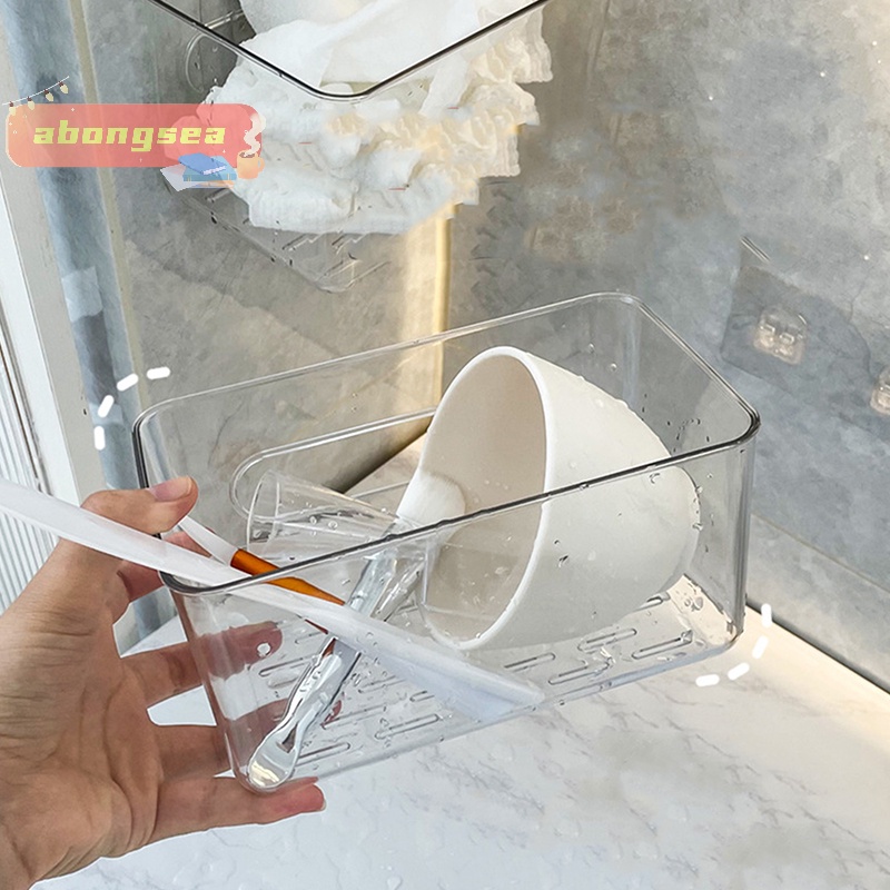 Hộp Đựng Khăn Ướt Gắn Tường Trong Suốt Tiện Dụng