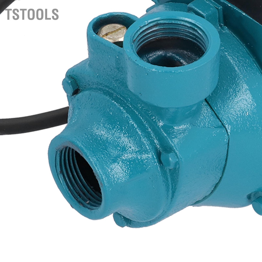 TSTOOLS Máy bơm nước Động cơ cánh quạt đơn cực Công cụ tưới hút ngang 15m 180W DC12V