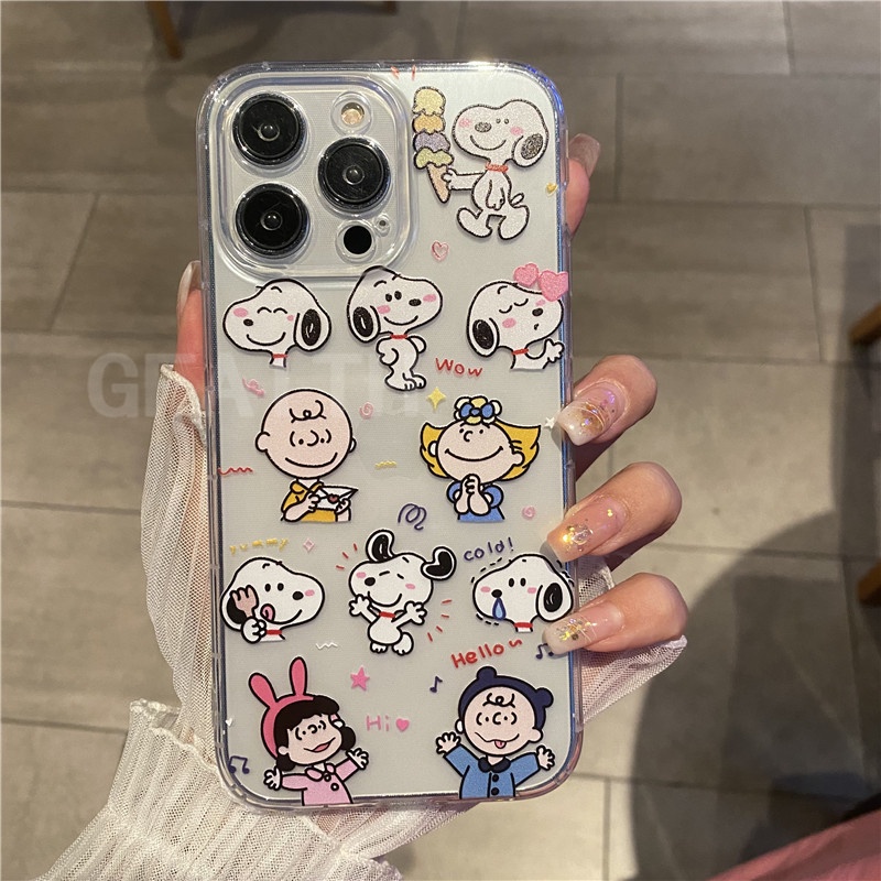 Ốp Điện Thoại Silicon Hình Chú Chó snoopy Cho oppo a79 a18 a38 a58 a78 a98 5g 4g a17 a17k a77s a79 oppoa78 oppoa38